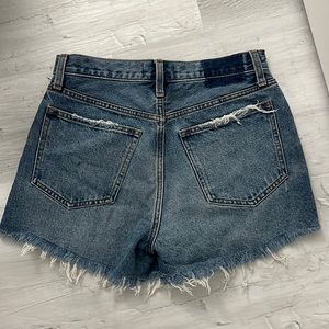Curve love low rise denim shorts